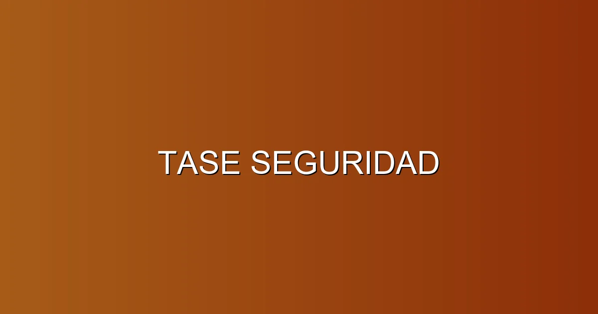 TASE SEGURIDAD en Bera: Servicio de guardias de seguridad